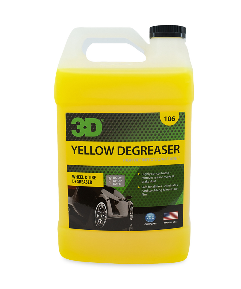 3D Yellow Degreaser Wheel Cleaner