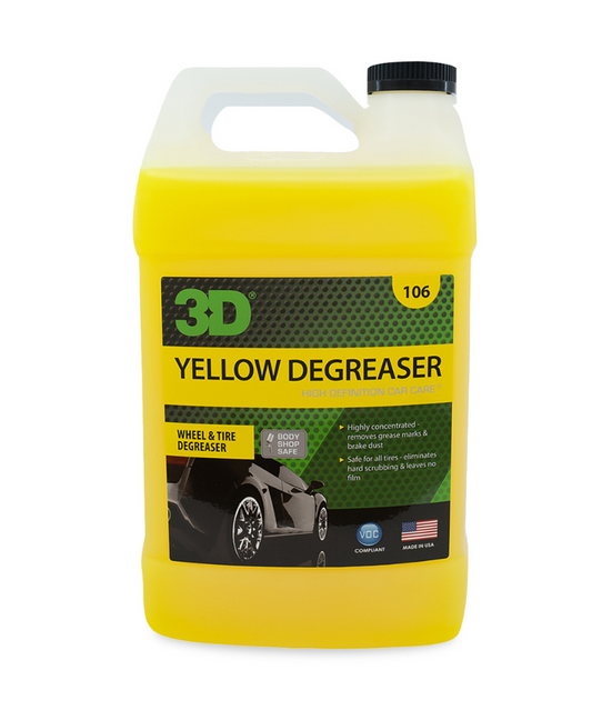 3D Yellow Degreaser Wheel Cleaner